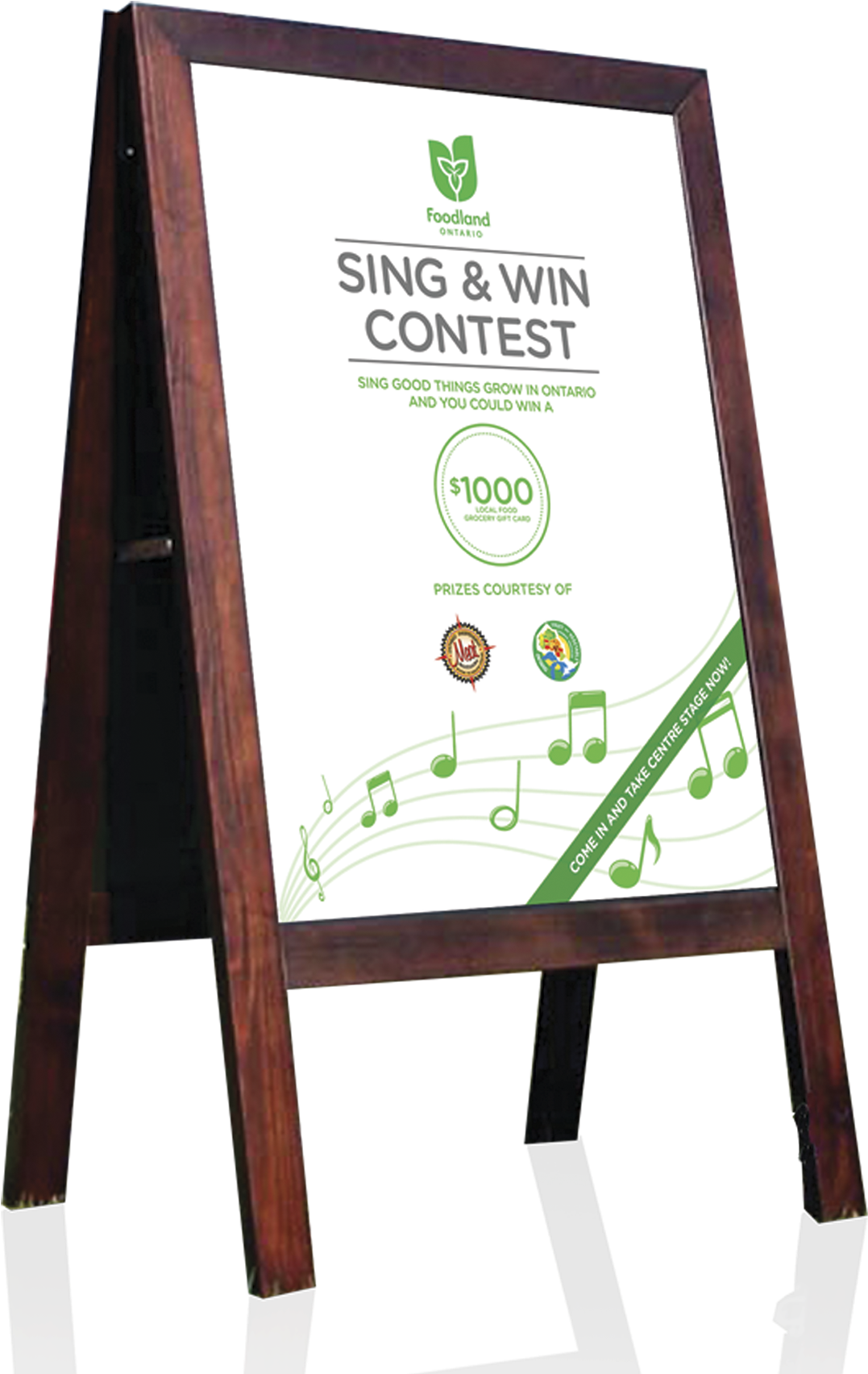 24″ X 36″ Melamine Sandwich Board - Banner (1800x1800), Png Download