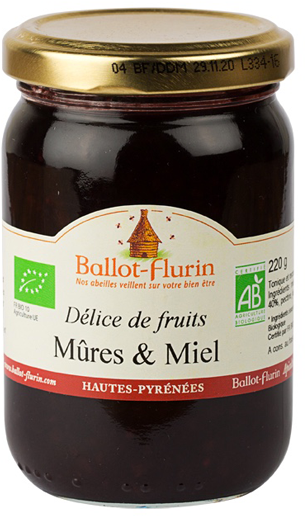 Blackberries & Honey Delights - Ballot Flurin (600x600), Png Download