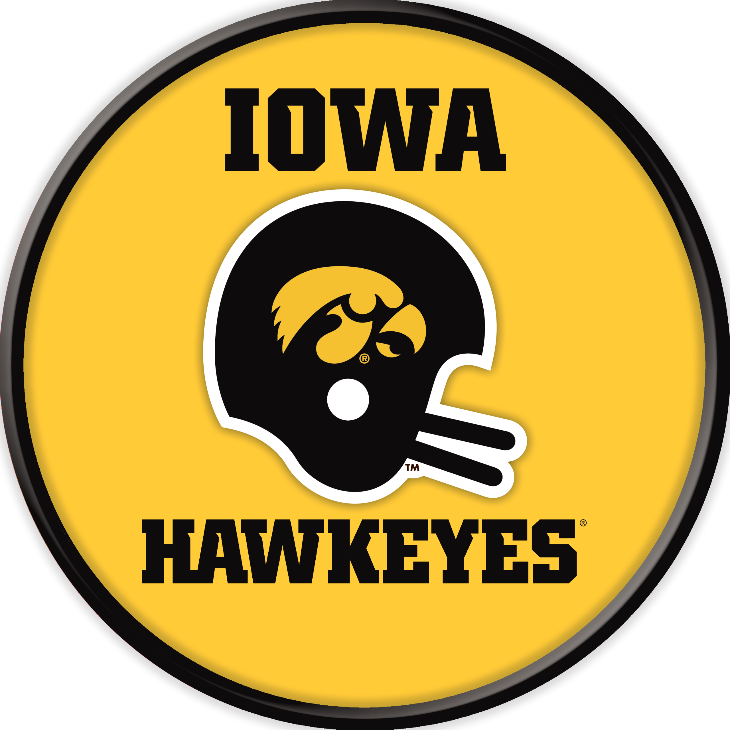Iowa Hawkeyes (2560x2560), Png Download
