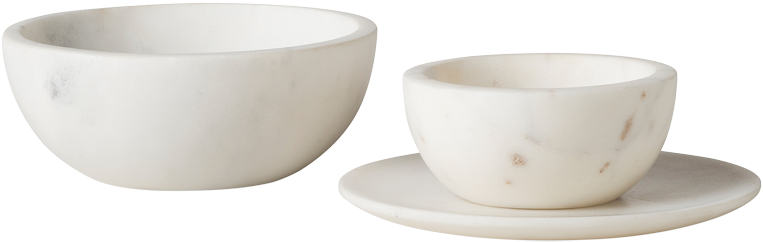 Marble Small Plate - Bowl (900x670), Png Download