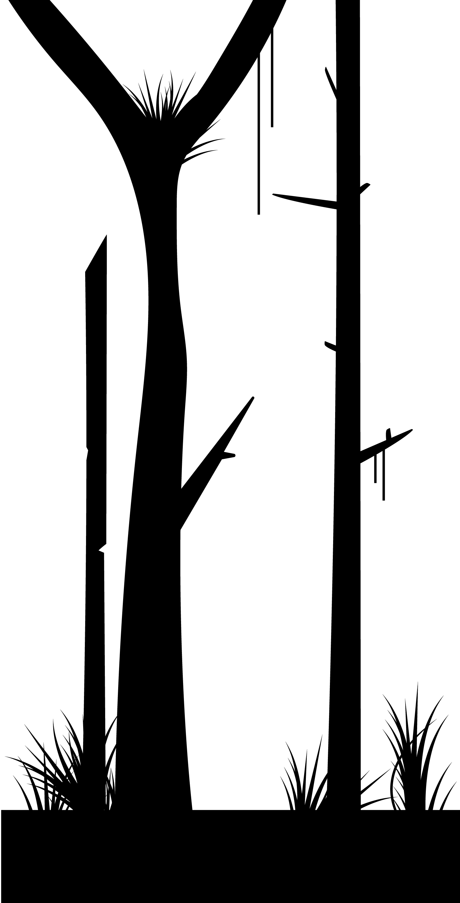 The Stallion - Silhouette (1588x3119), Png Download
