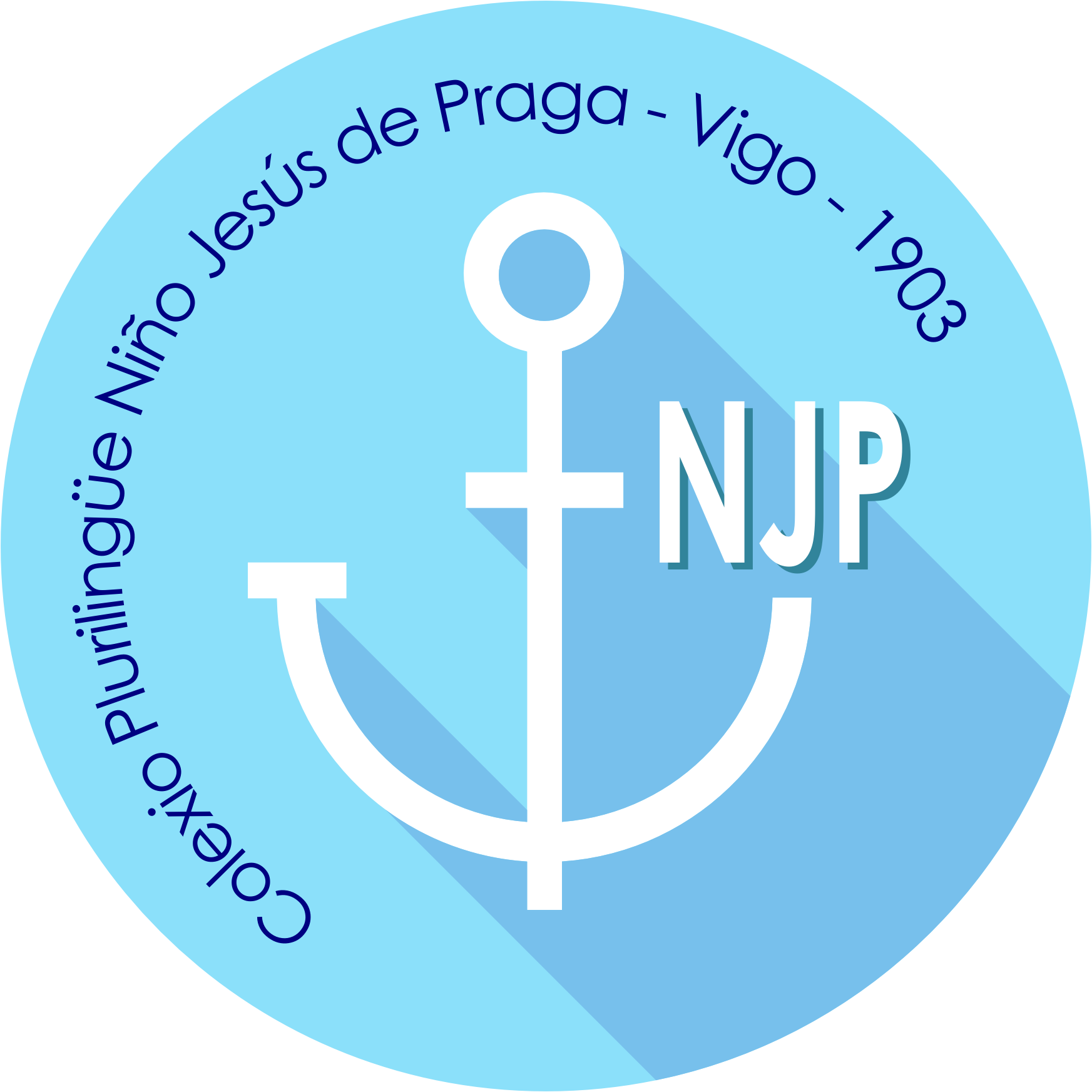 Inicio - Anchor With Heart (1745x1745), Png Download