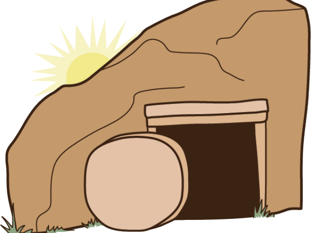 Miracle Clipart Empty Tomb - Risen Christ Tomb Clipart (640x480), Png Download