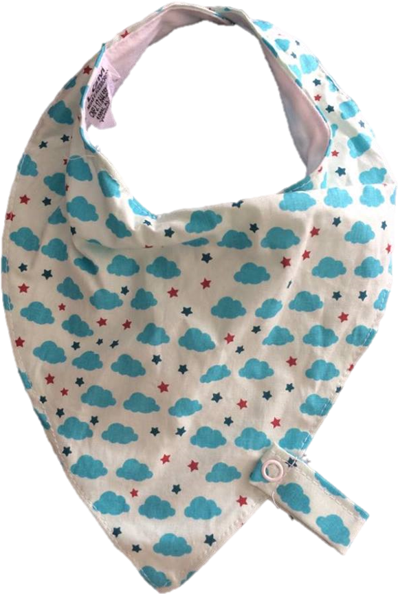 Babador Bandana Nuvens - Hobo Bag (704x939), Png Download