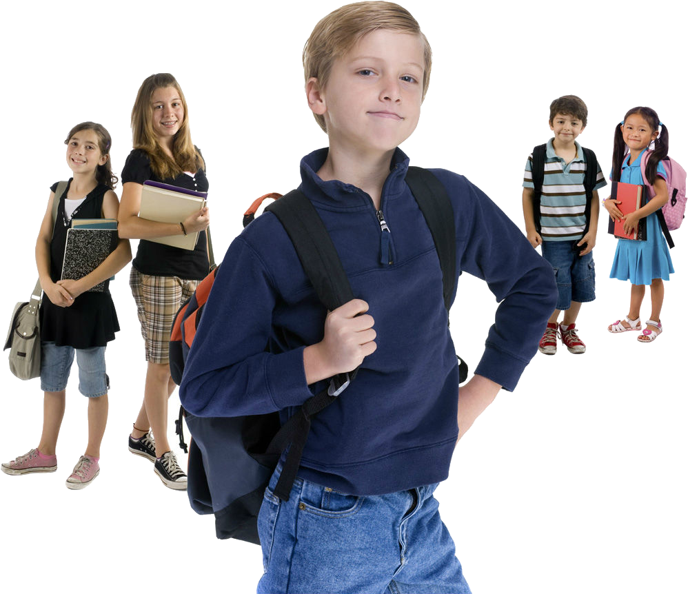 1420642648 School Kids Png - School Age Child (1050x924), Png Download