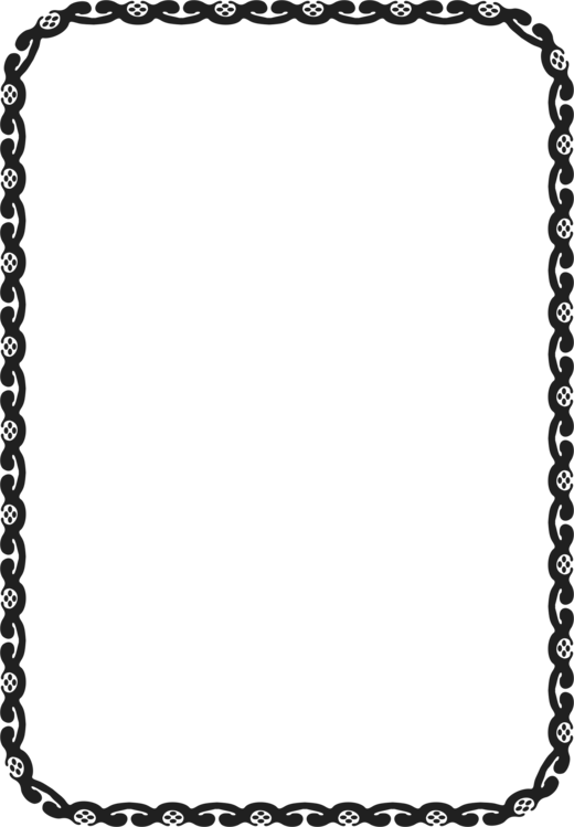 Borders And Frames Black And White Pixel Art Line Art Computer Borders And Frames Full Size Png Download Seekpng