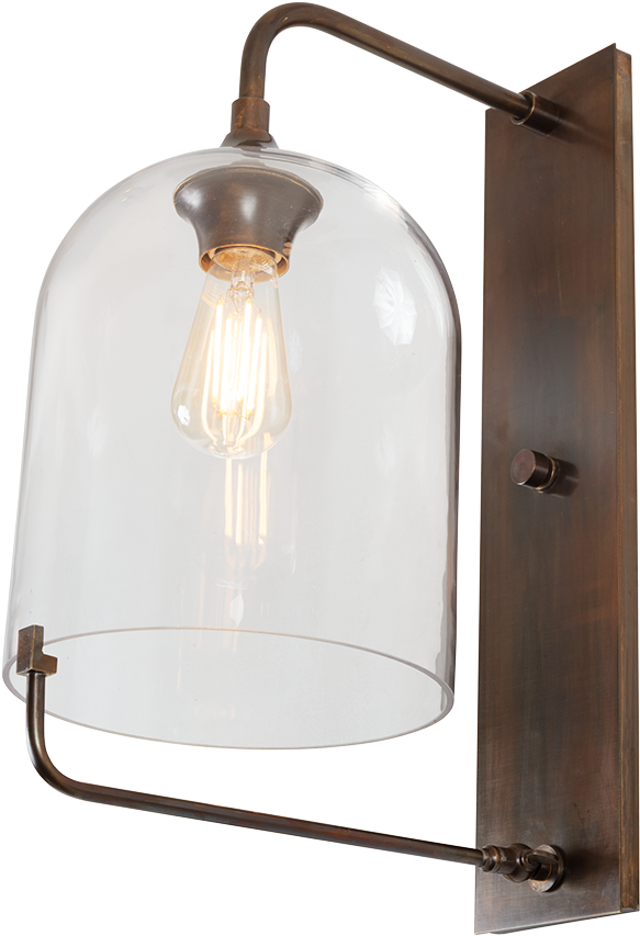 Medium Glass Dome - Ceiling Fixture (900x900), Png Download