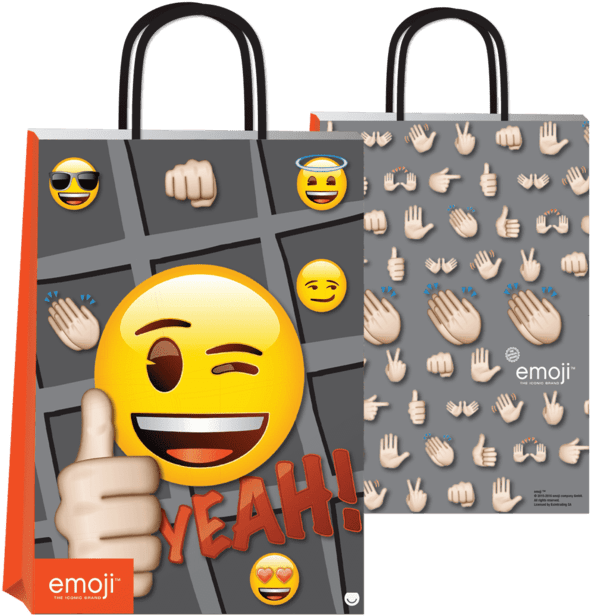 Bolsa Emoji Yeah 22x10x30 - Smiley (640x640), Png Download