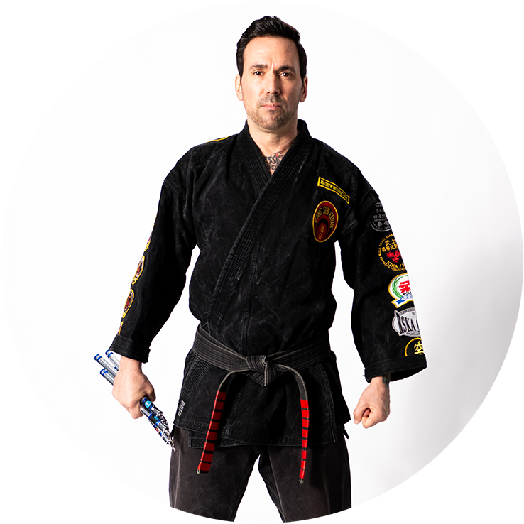 Hanshi Jason David Frank - Brazilian Jiu-jitsu (750x750), Png Download