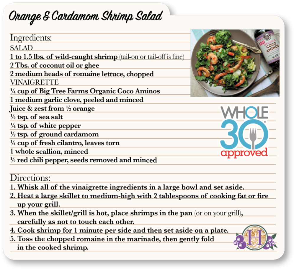 Orange & Cardamom Shrimp Salad - Fast Food (1000x916), Png Download