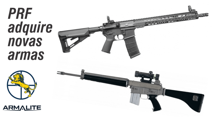 #arsenal Da #prf Contará Com Mais 800 Carabinas E 20 - Armalite (880x489), Png Download