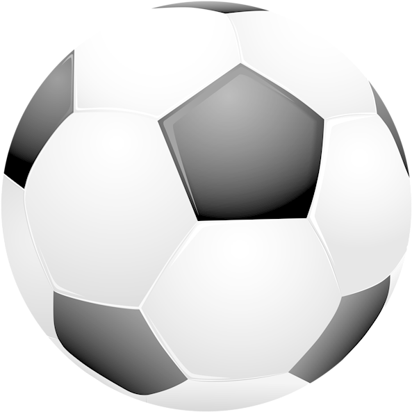 Football Ball Clipart Image - Futebol De Salão (600x600), Png Download