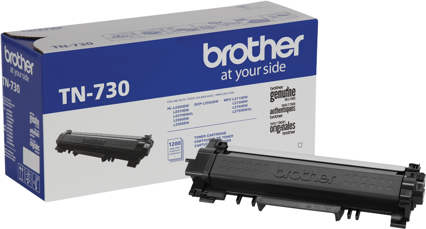 Brotherâ® Laser Cartridge Tn730 Black - Brother Tn 730 Toner (850x850), Png Download