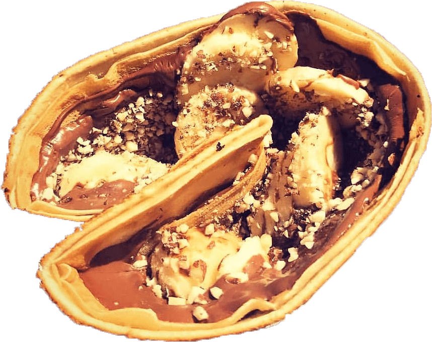 Chocolate-crepe - Poppy Seed Roll (858x680), Png Download