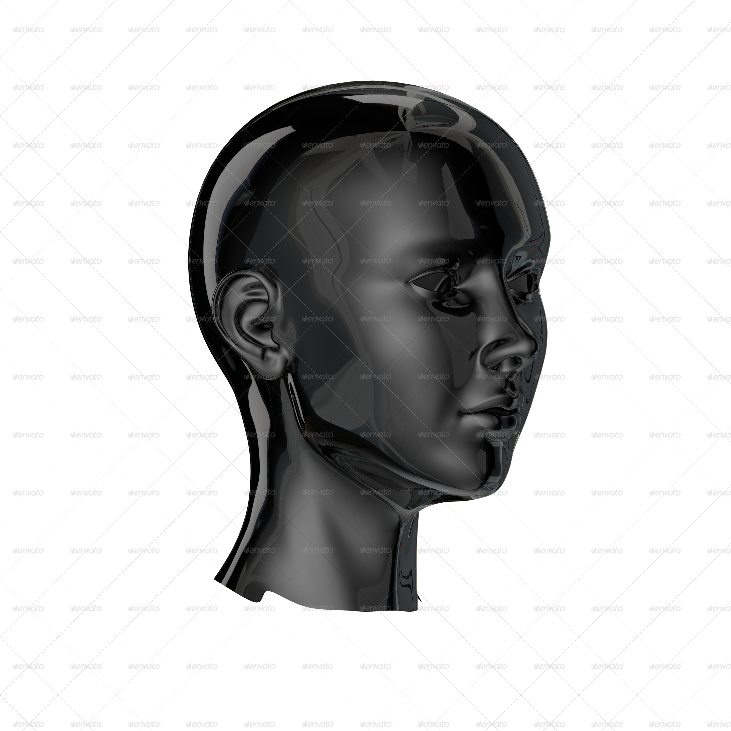 Plasticmask4 - Sketch (2500x2500), Png Download