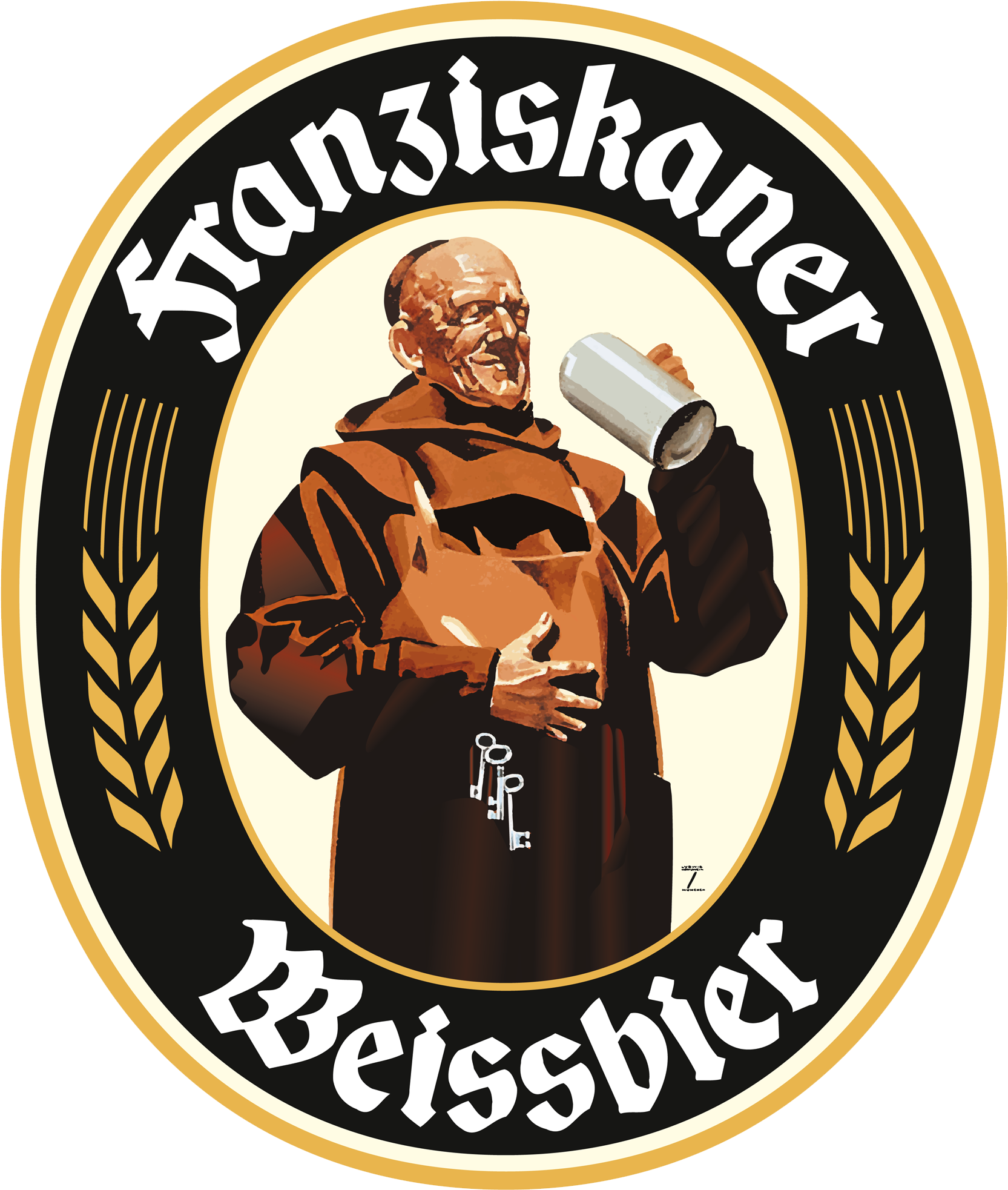 Franziskaner Weissbier München German Beer Brands, - Franziskaner Weissbier (1700x2000), Png Download
