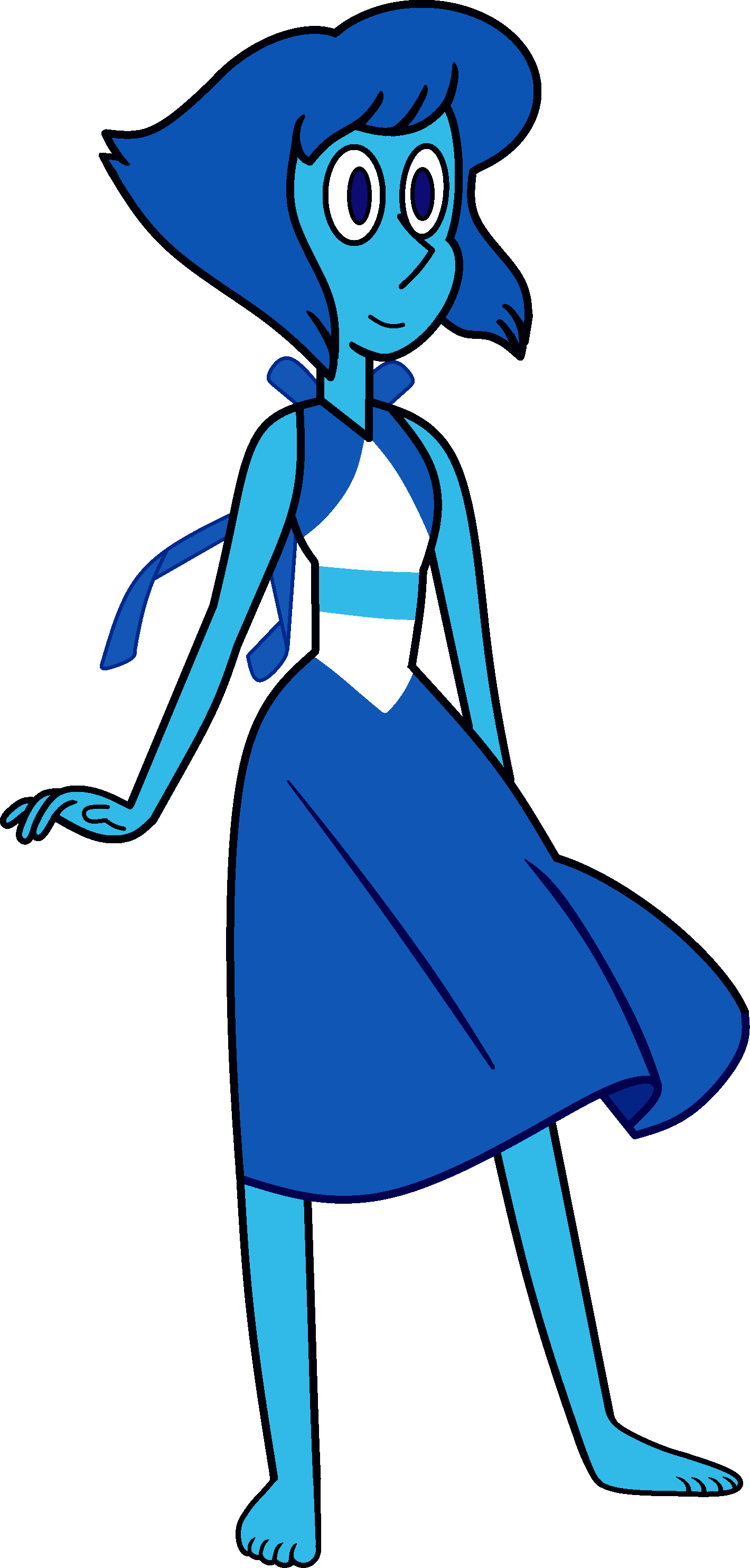 Lapis Lazuli - Steven Universe Characters Lapis (1420x2966), Png Download
