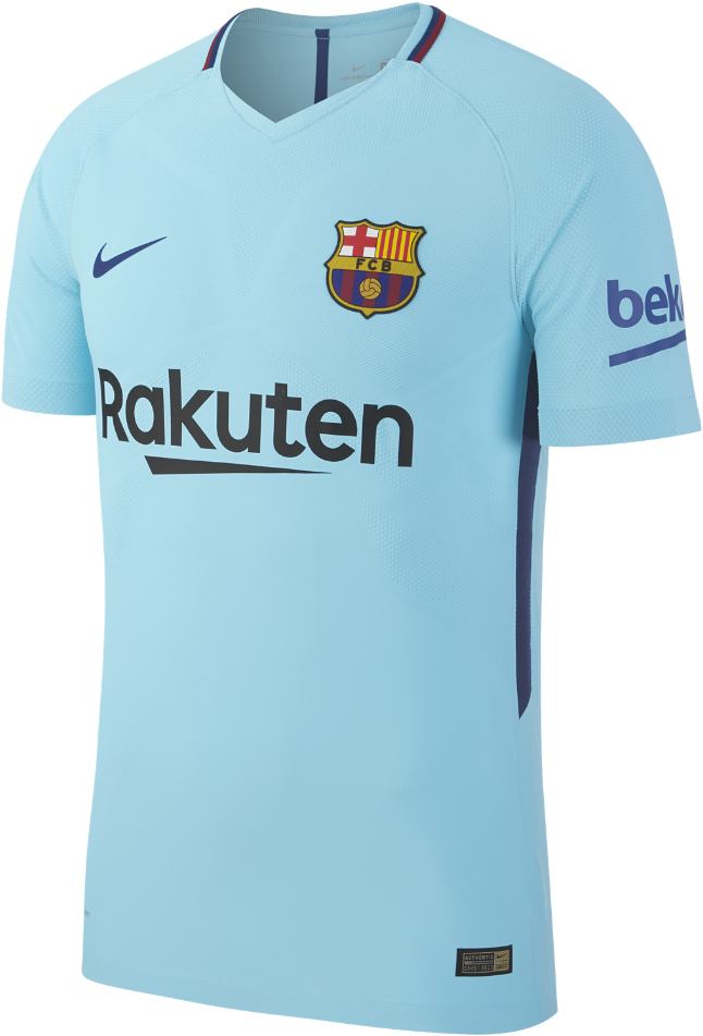 Nike 2017/18 Fc Barcelona Vapor Match Away Men's Soccer - Fc Barcelona Kit 17 18 (1000x1000), Png Download