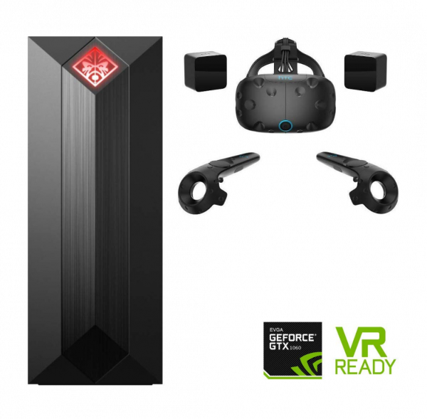 Htc Vive Vr Bundle - 99haln003 00 (600x589), Png Download
