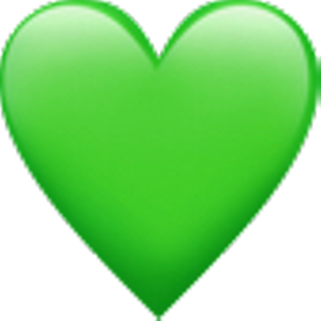 Download Green Heart Transparent Background - Heart | Transparent PNG ...