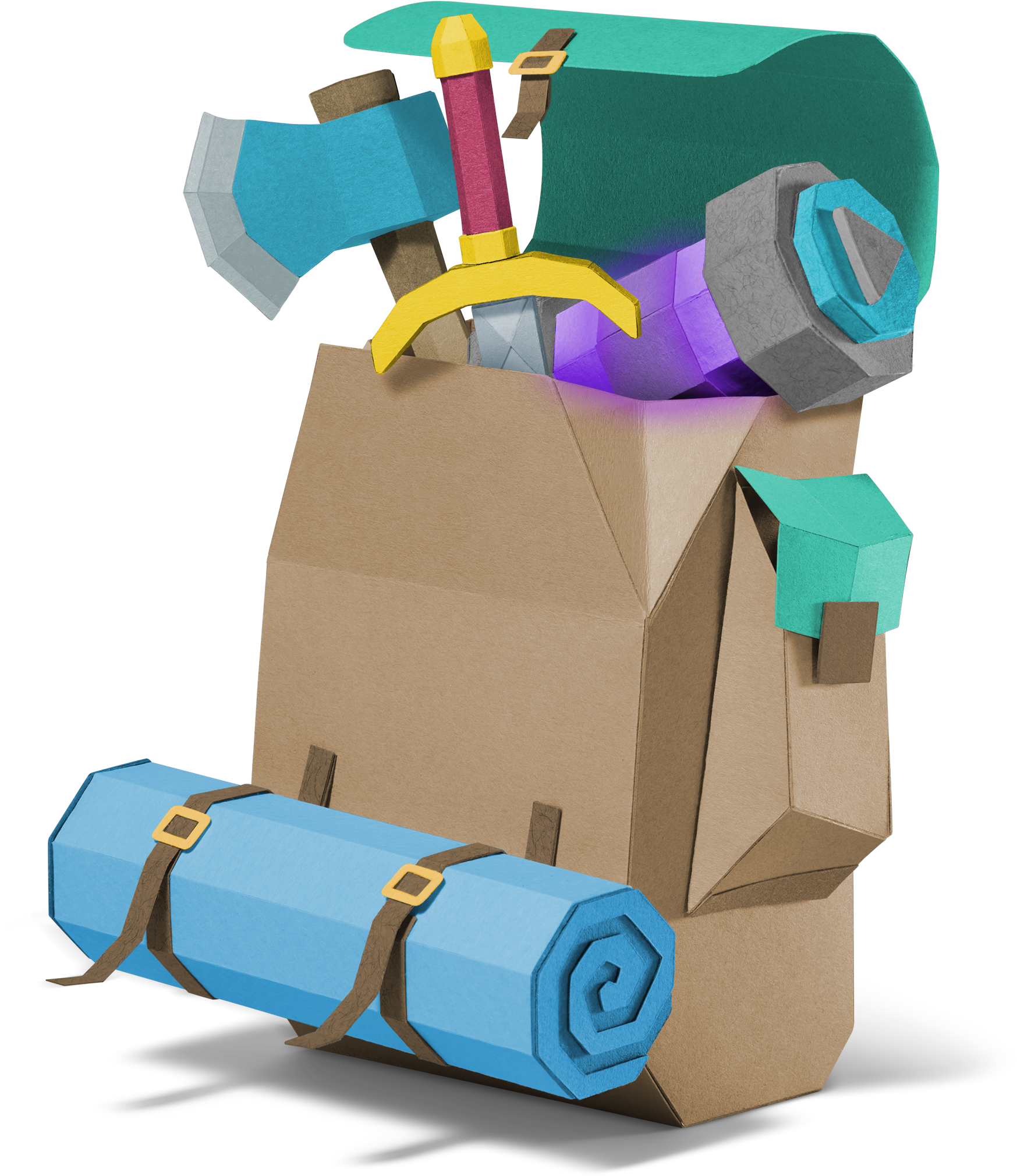 Claim Monthly Free Games And In-game Loot - Messenger Bag (2000x2405), Png Download