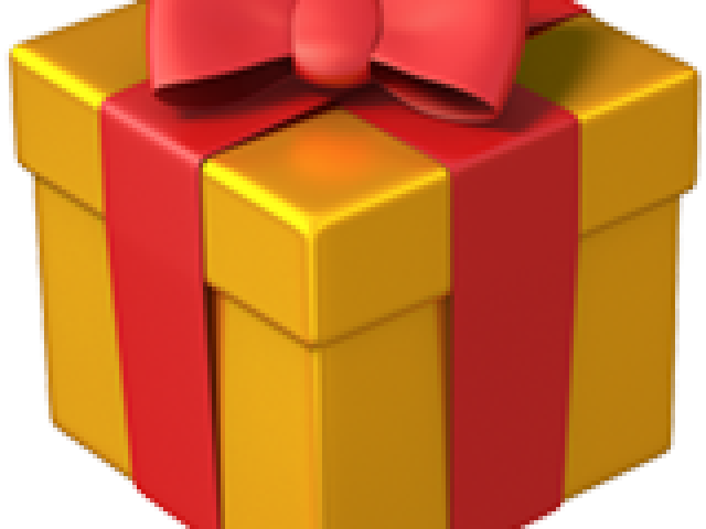 Gift Clipart Emoji - Gift Emoji Png (640x480), Png Download