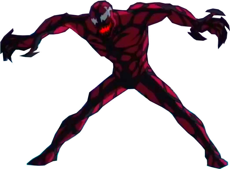 Carnage - Imagenes De Ultimate Spiderman Carnage (861x627), Png Download