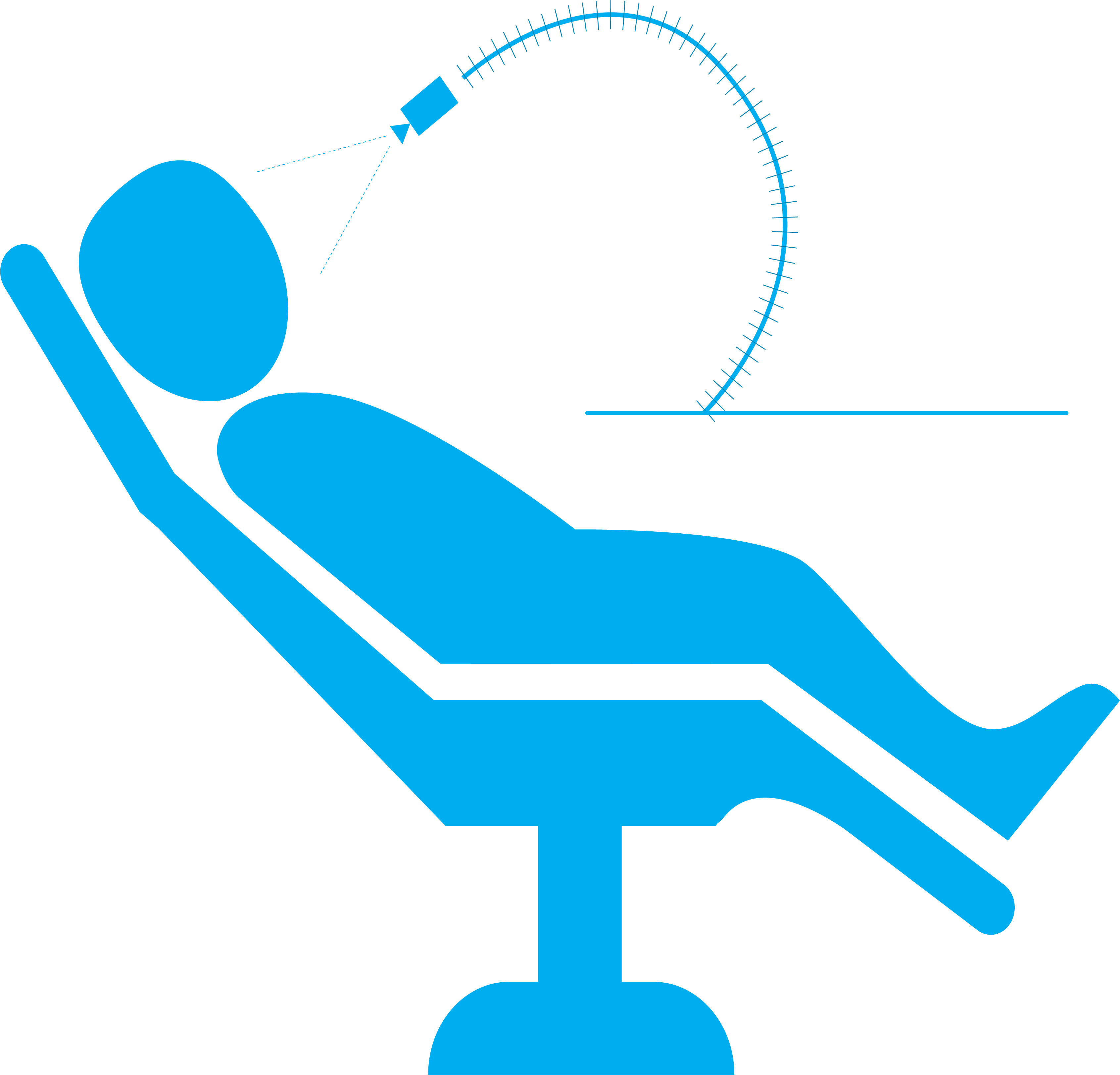 Flexi Arm Mounted (3383x3247), Png Download