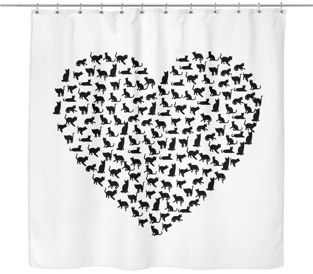 Banner Black And White Download Cat Lovers Curtains - Page 365 Of 365 Quotes (1024x1024), Png Download