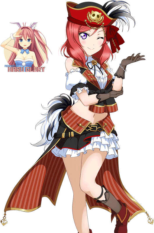 海賊 編 スクフェス (618x861), Png Download