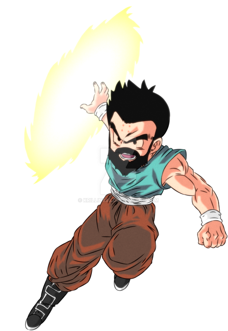 Dragonball Super [v - Krillin Db Super (755x1057), Png Download