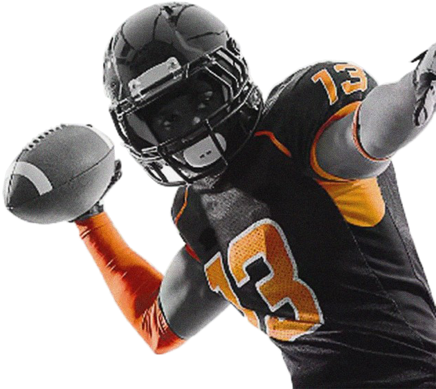 Former Nfl Players, And Their Extraordinary Skills - American Football Passing (640x596), Png Download