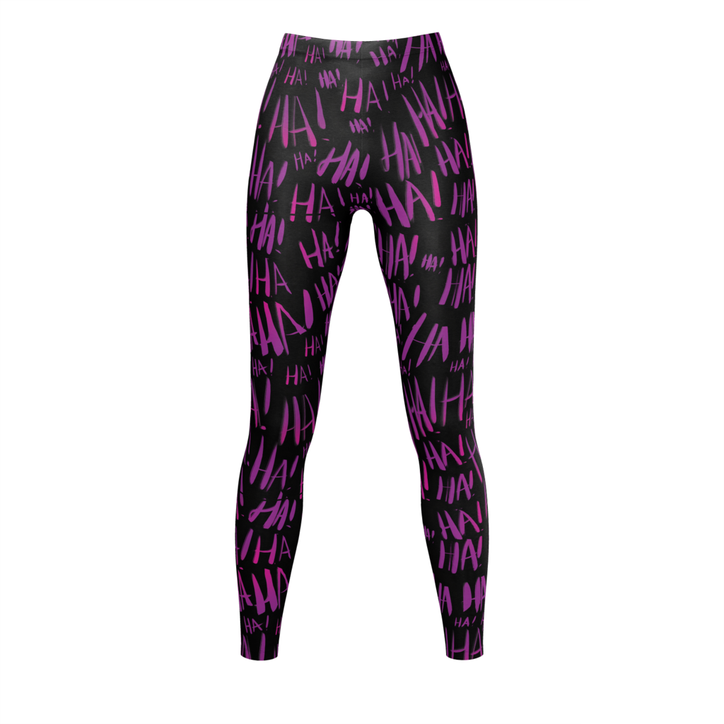 Joker Haha Leggings - Leggings (1024x1024), Png Download