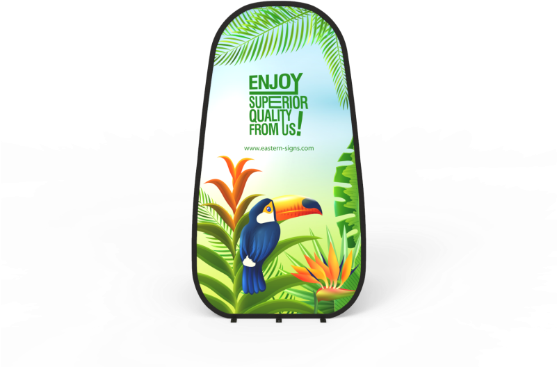 Vertical Pop Up A Frame Banner - Finch (800x600), Png Download