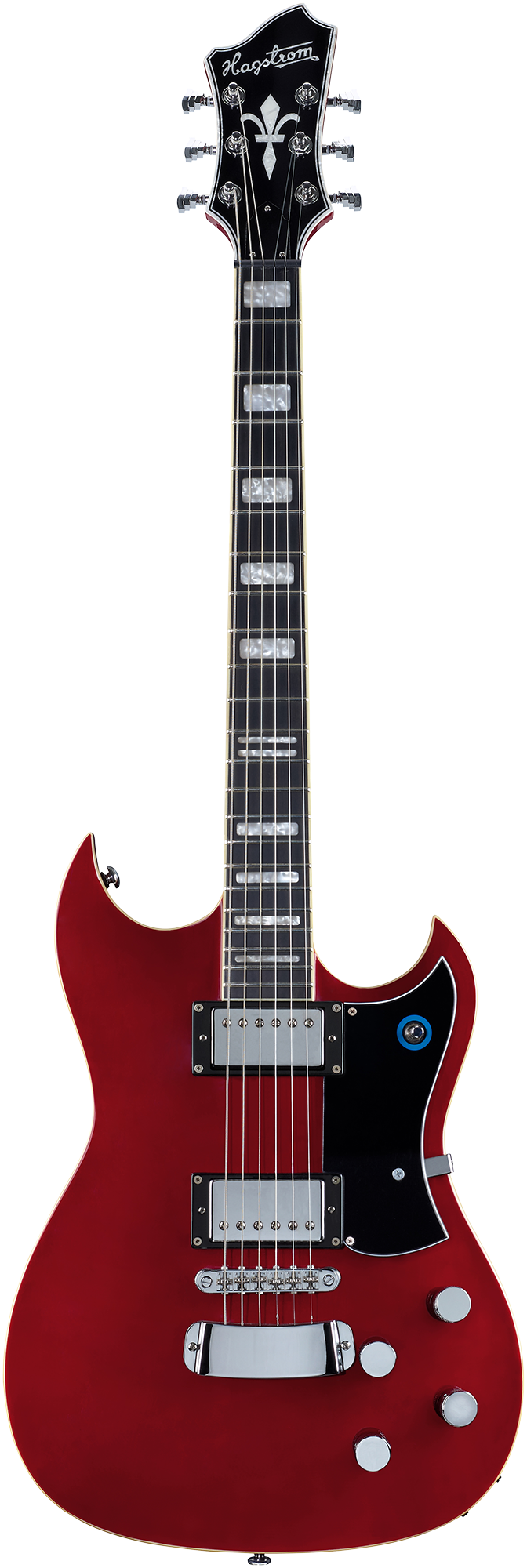 Hagstrom E-gitarre, Signature Pat Smear, Wild Cherry - Gibson Les Paul 68 Reissue (672x2000), Png Download