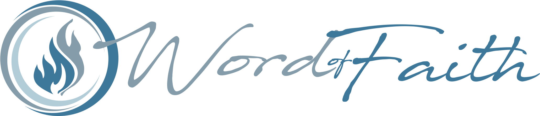 Word Of Faith Family Church - Calligraphy (2100x450), Png Download