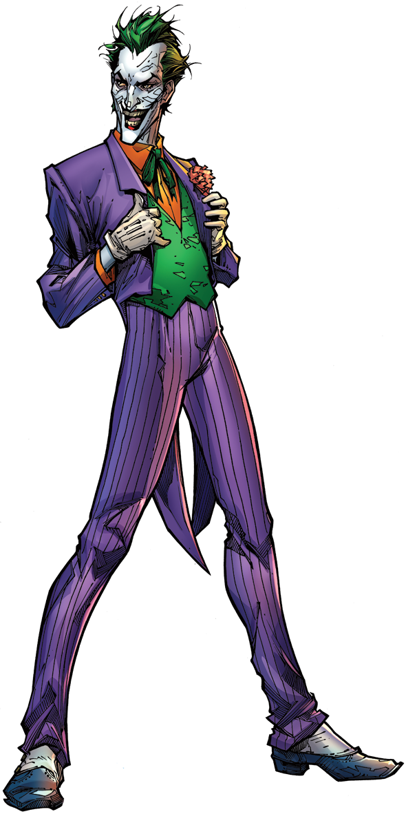 The Joker - Cute Joker Transparent Background (590x1182), Png Download