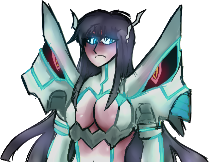 Ragyo Kiryuin - Cartoon (959x723), Png Download