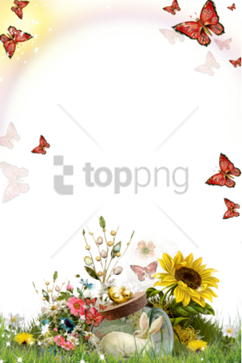 Free Png Spring Border Png Png Image With Transparent - Marcos Para Fotos De Primavera (480x721), Png Download