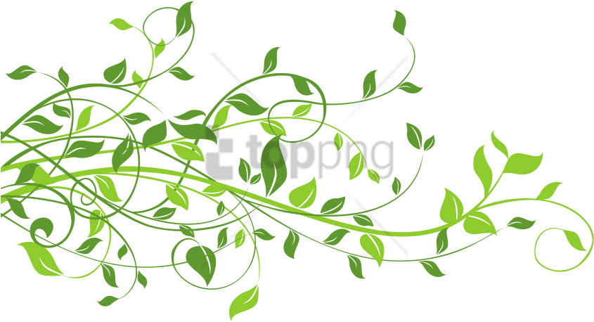 Free Png Spring Border Png Png Image With Transparent - Leaves Png (850x467), Png Download