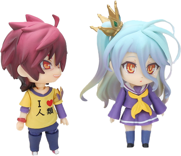 Anime Life No Game No Life Shiro Nendoroid Shiro - Action Figure (800x800), Png Download