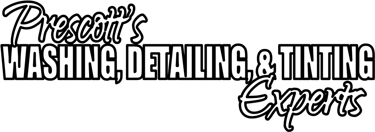 Car Wash Prescott Detailing And Tinting Service - Calligraphy (1248x480), Png Download