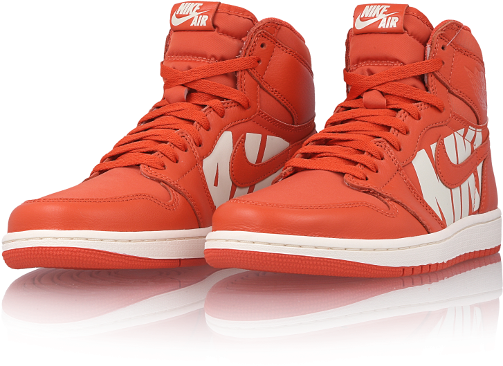 Air Jordan 1 Retro High Og "nike - 1 Retro High Og Nike Air (1000x1000), Png Download