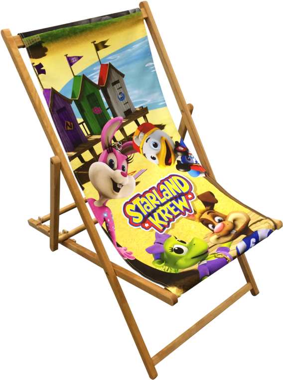 Personalised Deckchair - Folding Chair (800x1067), Png Download