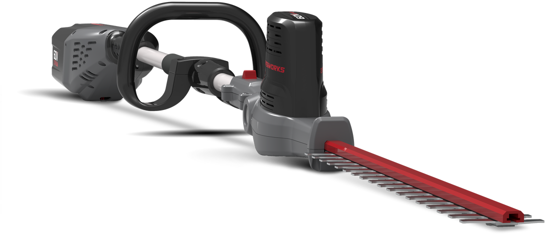 60v Pole Hedge Trimmer P60pht - Saw Chain (1200x913), Png Download