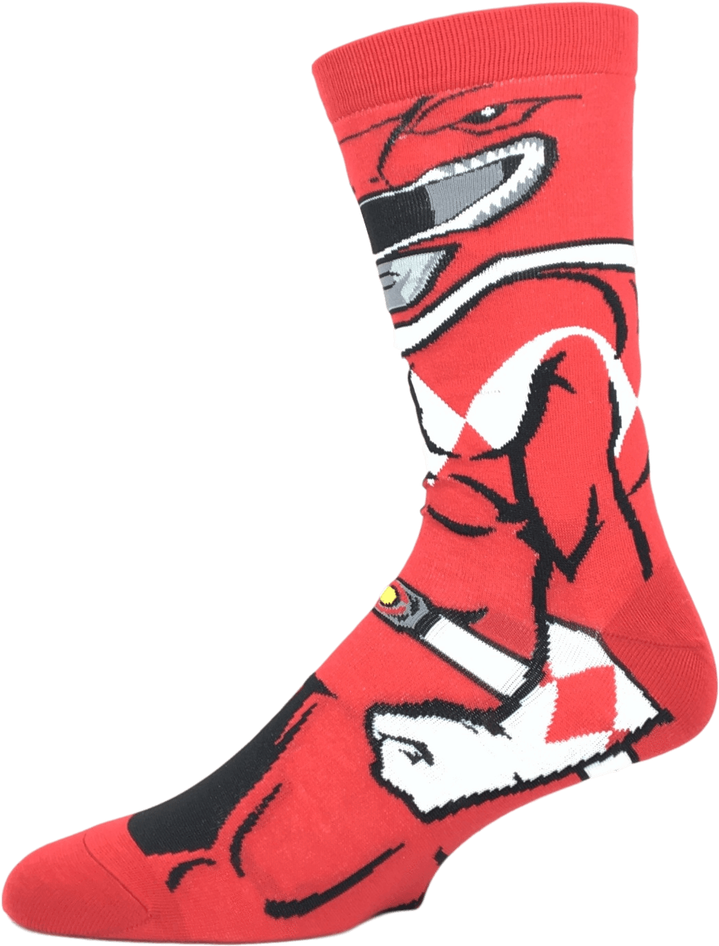 Power Rangers Red Ranger 360 Socks - Sock (1461x1461), Png Download