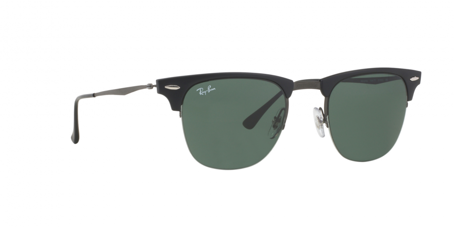 Ray-ban Clubmaster Light Ray Rb8056 154/71 51 Sunglasses - Shadow (920x575), Png Download