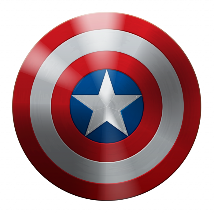 Captain Americas Shield Png - Captain America Logo Transparent (700x700), Png Download