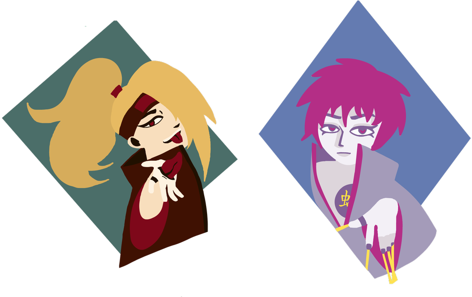 Drawing My Akatsuki Doodles In My Small Windows Of - Illustration (1200x607), Png Download