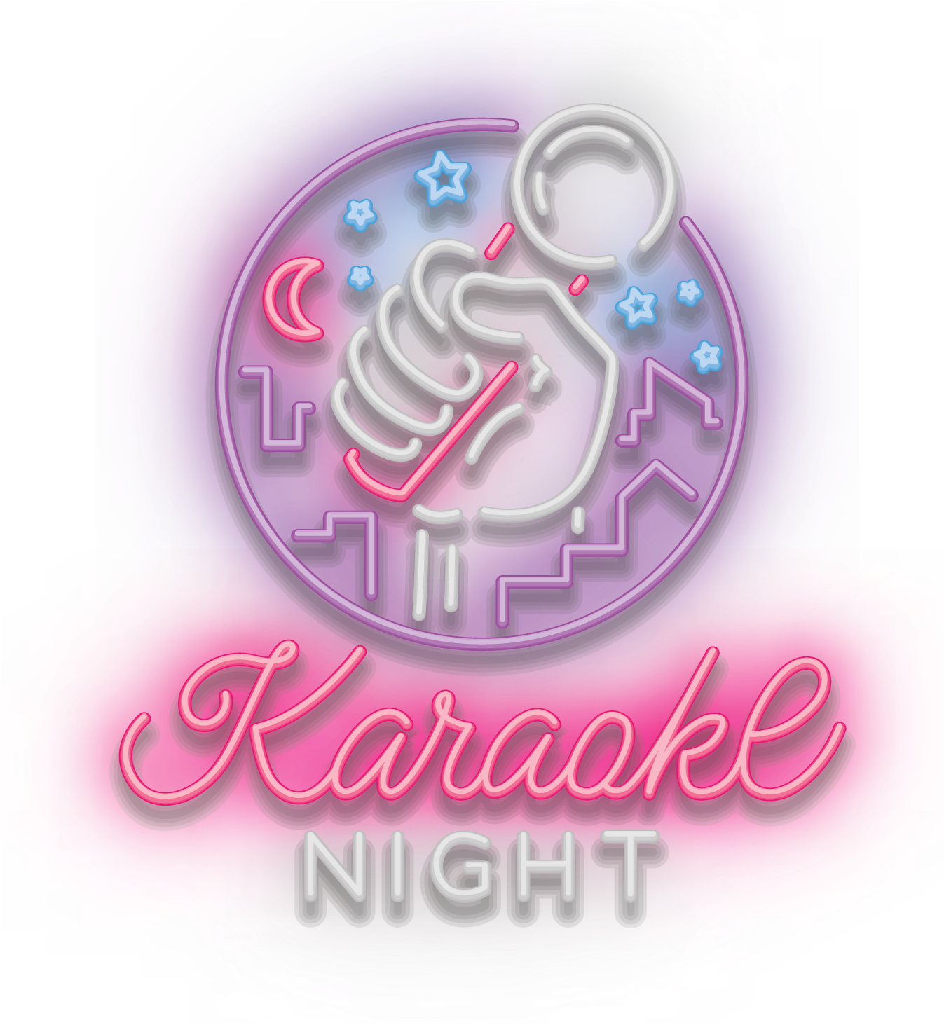 Get Your Singing Voices Ready, For A Great Night Of - Graphic Design (1352x1469), Png Download